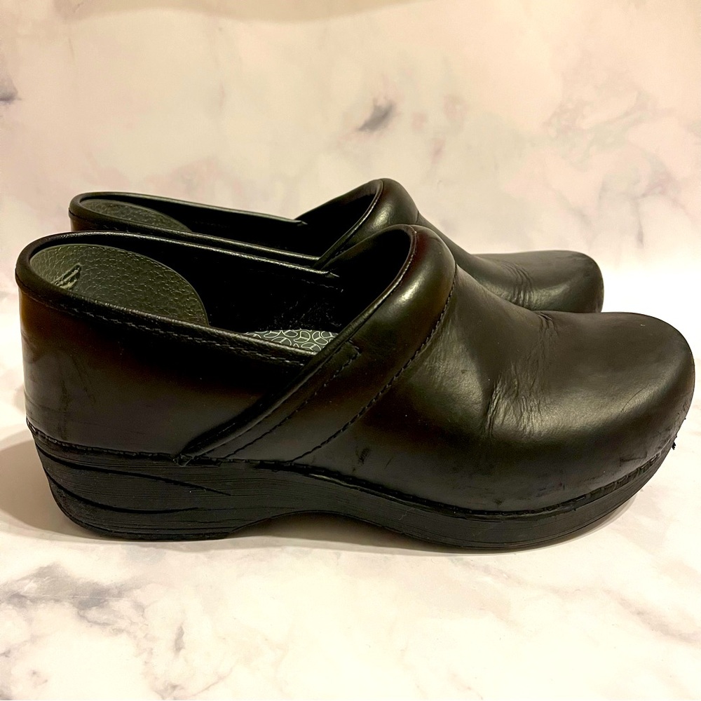 DANSKO XP 2.0 Pull Up Black Waterproof Slip Resistant Size 39 WIDE